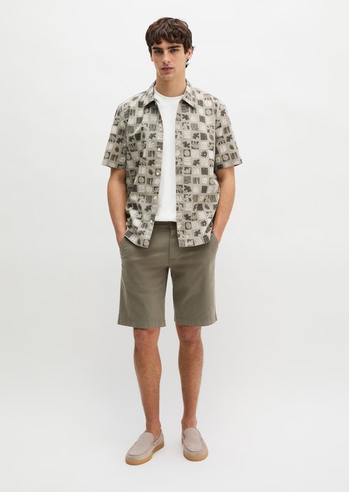 Hemd regular — Medium Brown