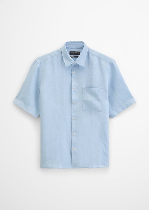 Regular short-sleeved shirt — Dusted Blue