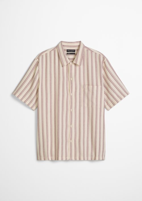 Regular short-sleeved shirt — Light Beige