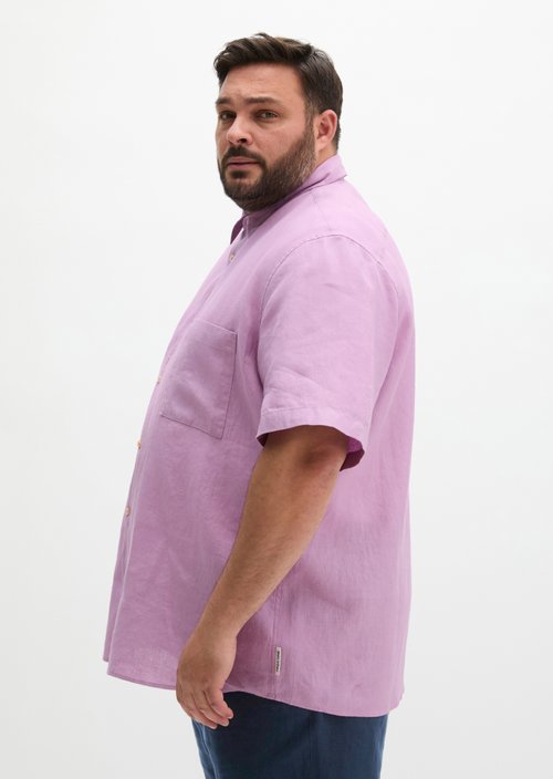 Regular short-sleeved shirt — Scattered Orchid