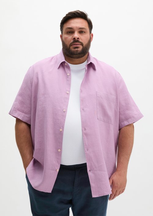 Regular short-sleeved shirt — Scattered Orchid