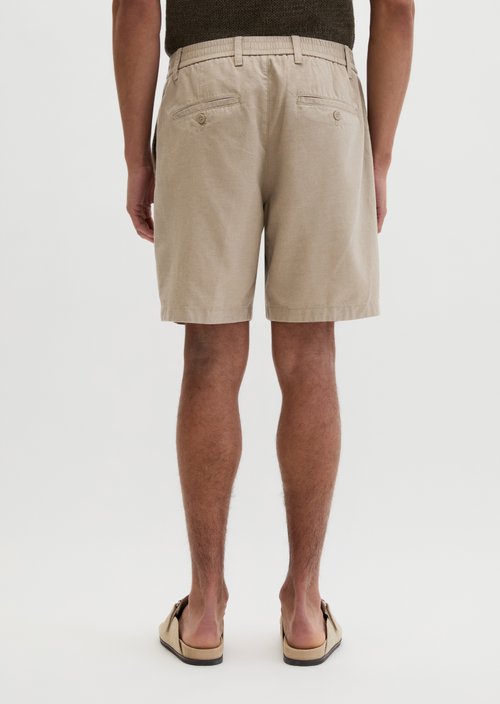 Shorts Model Eksjö Jogger pleats relaxed — Charleston Gray