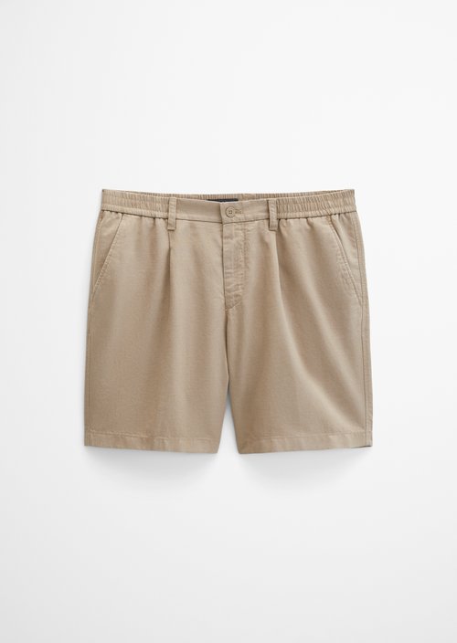 Shorts Model Eksjö Jogger pleats relaxed — Charleston Gray