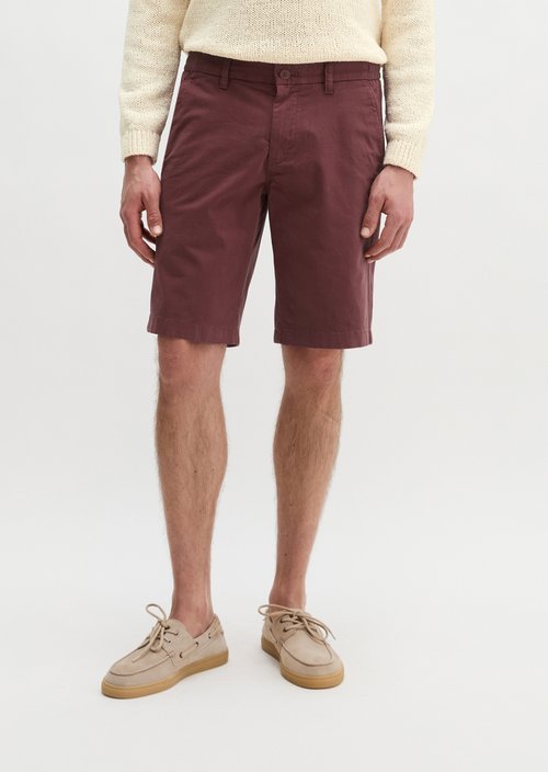 Shorts model Reso Jogger regular — Acai Red