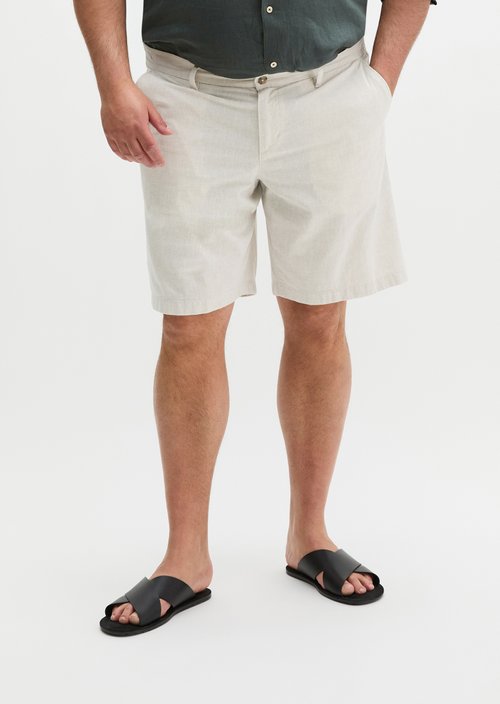 Shorts model Reso Jogger regular — Light Beige
