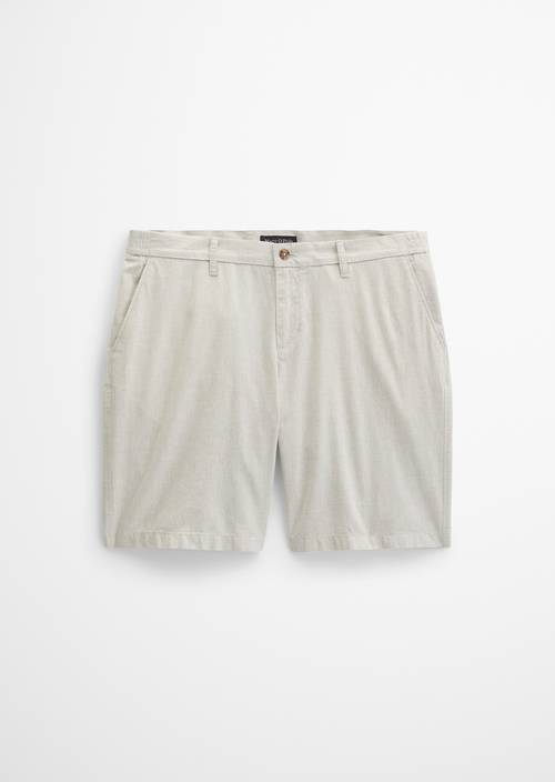 Shorts Model Reso Jogger regular Light Beige in freigestellter Ansicht ohne Model