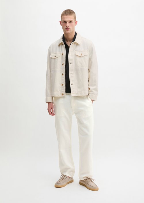 Jeans model Kalmo straight — White