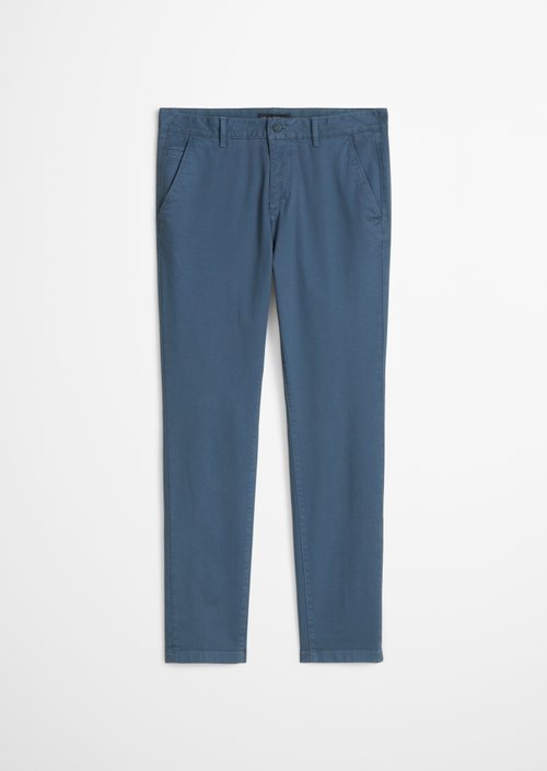 Chino model Stig shaped — Stormy Blue