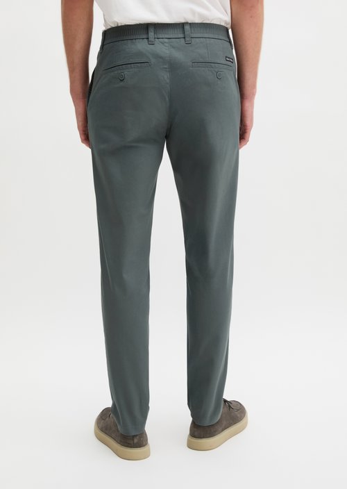 Chino model Morot Jogger tapered — Skipping Stone (alternate view)