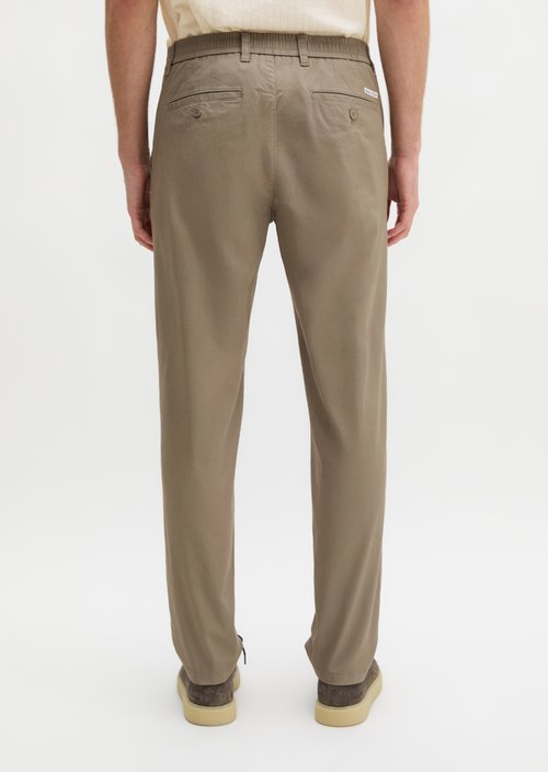 Chino model Morot Jogger tapered — Frozen Taupe