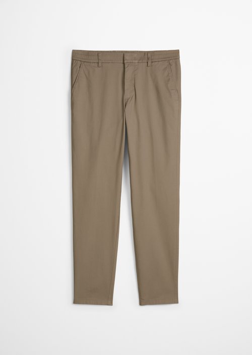 Chino model Morot Jogger tapered — Frozen Taupe