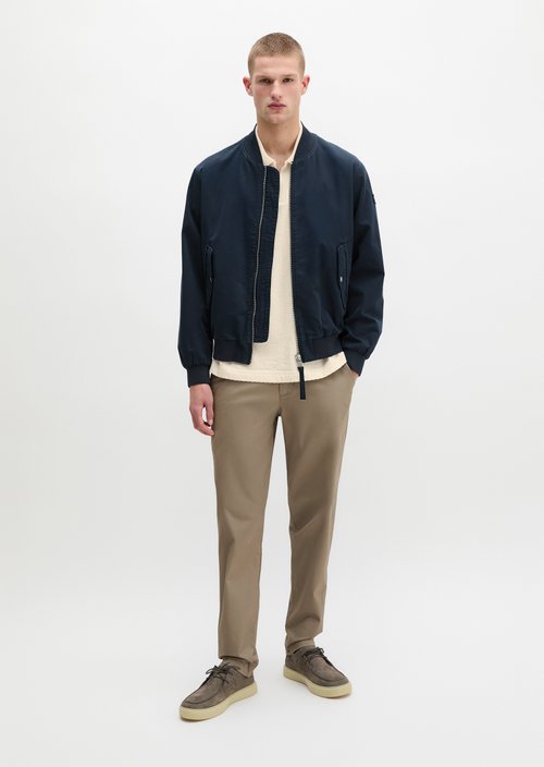 Chino model Morot Jogger tapered — Frozen Taupe