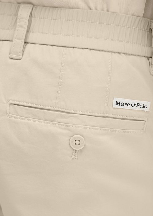 Chino model Morot Jogger tapered — Light Oat