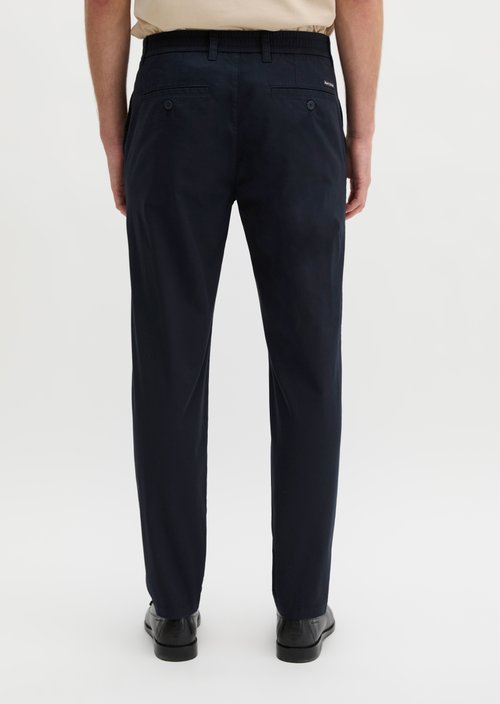 Chino model Morot Jogger tapered — Dark Navy