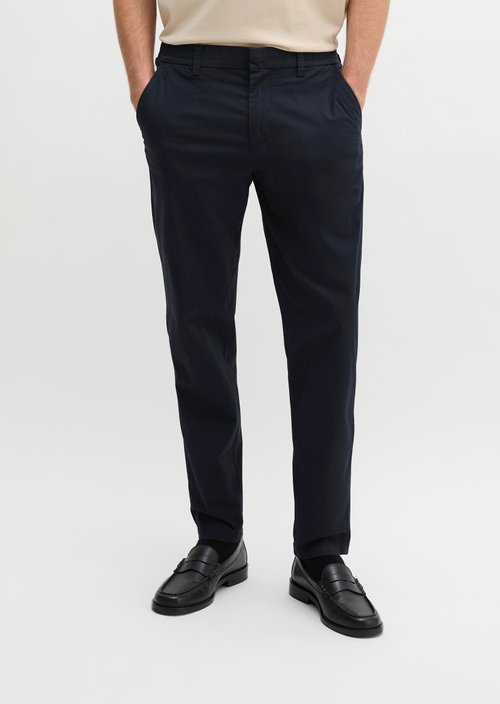 Chino model Morot Jogger tapered — Dark Navy