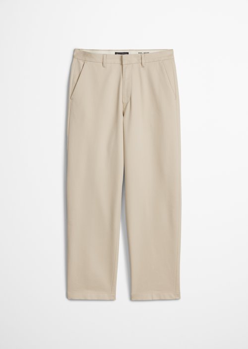 Chino model Mossbo wide — Light Oat