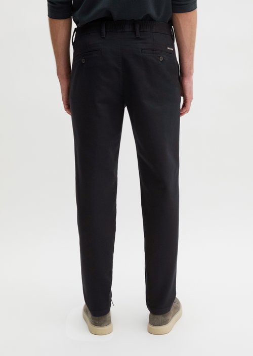 Chino model Morot Jogger tapered — Dark Navy