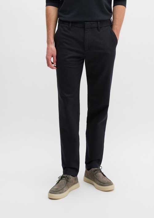 Chino model Morot Jogger tapered — Dark Navy