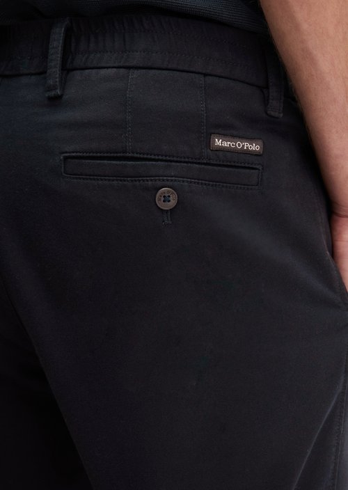 Chino model Morot Jogger tapered — Dark Navy