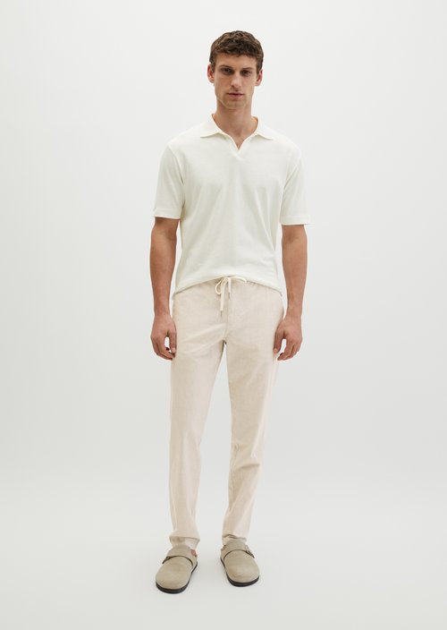 Pants model Morot Jogger tapered — Light Beige
