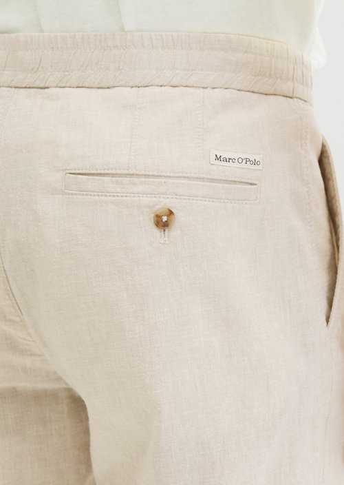 Pants model Morot Jogger tapered — Light Beige