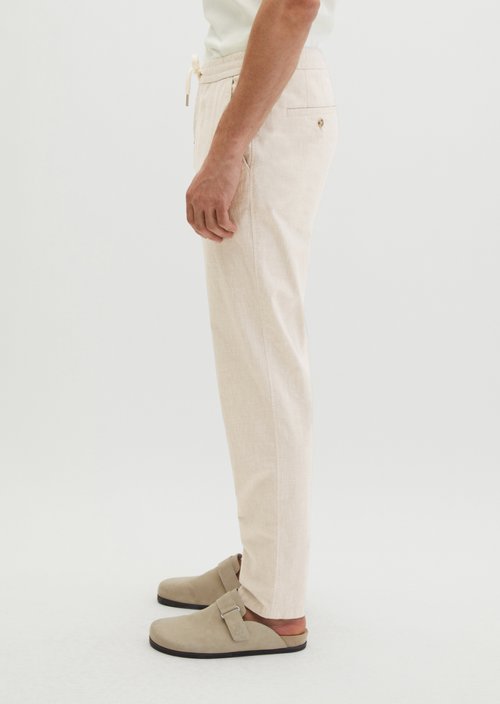 Pants model Morot Jogger tapered — Light Beige