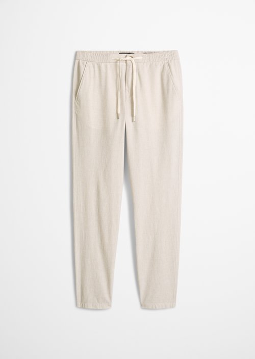 Pants model Morot Jogger tapered — Light Beige