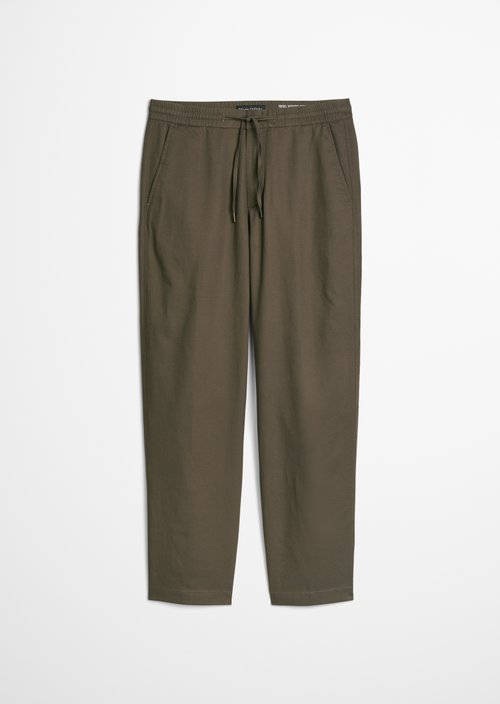Chino Model Mossbo Jogger wide — Dark Nickle