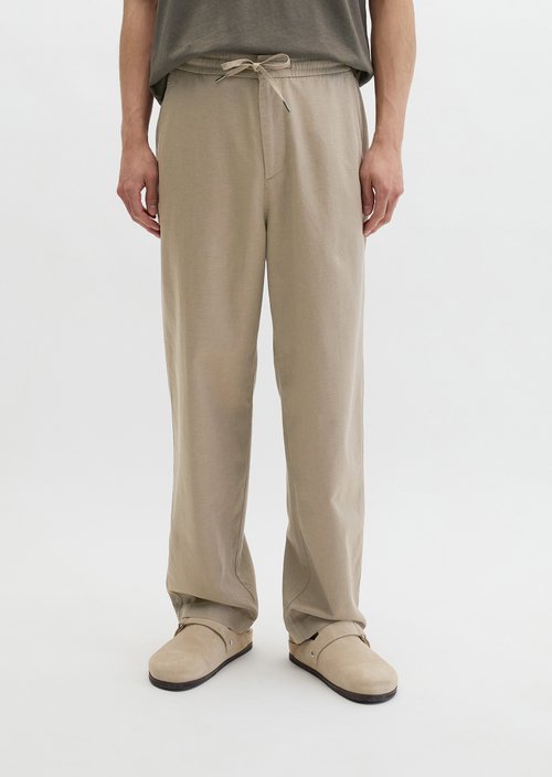 Chino Model Mossbo Jogger wide — Charleston Gray