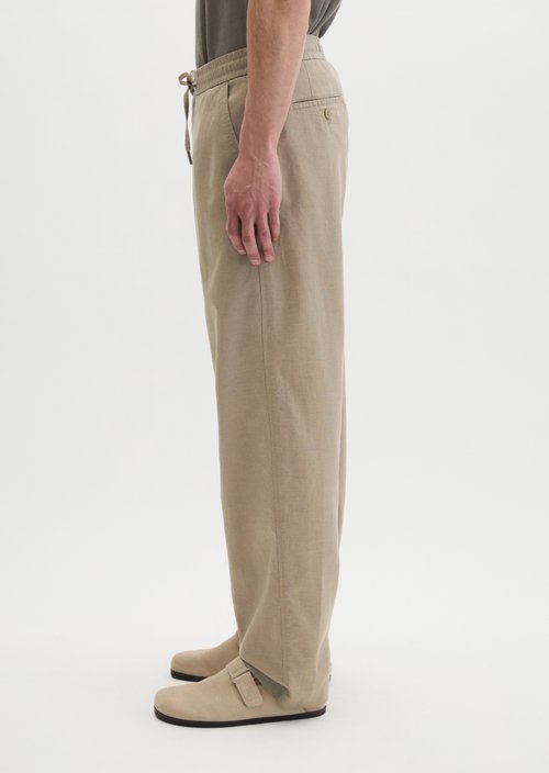 Chino Model Mossbo Jogger wide — Charleston Gray