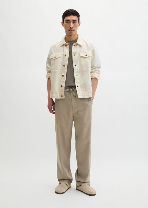 Chino Model Mossbo Jogger wide — Charleston Gray