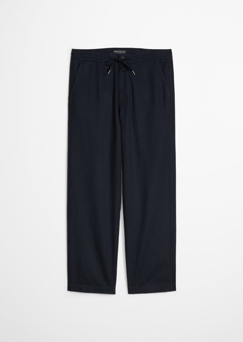 Chino Model Mossbo Jogger wide — Dark Navy