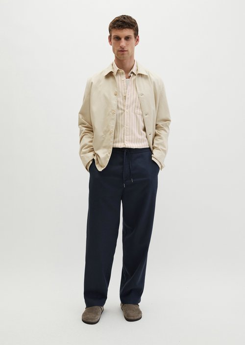 Chino Model Mossbo Jogger wide — Dark Navy