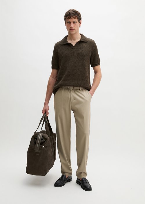 Chino model Belsbo Jogger relaxed — Charleston Gray