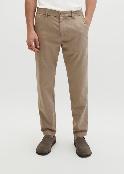 Chino Model Osby Tapered Joggers — Charleston Gray