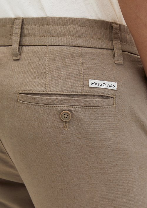 Chino Model Osby Tapered Joggers — Charleston Gray