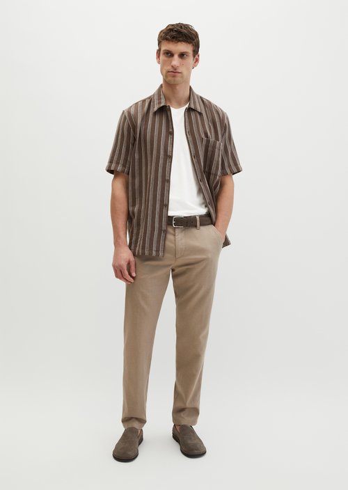 Chino Model Osby Tapered Joggers — Charleston Gray