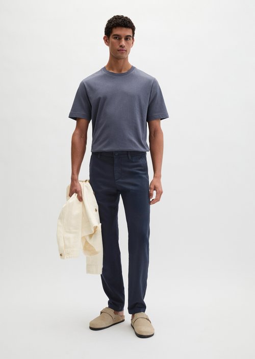 Chino Model Osby Tapered Joggers — Dark Navy
