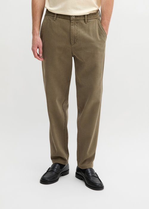 Chino model Belsbo Jogger relaxed — Frozen Taupe
