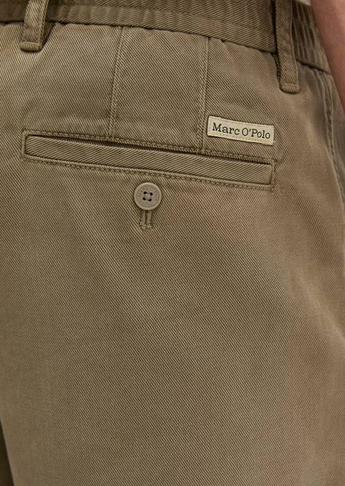 Chino Model Belsbo Jogger relaxed Frozen Taupe in Detailansicht