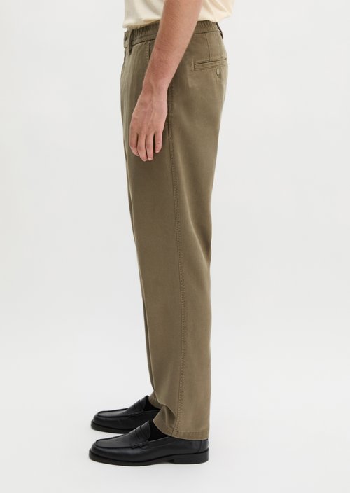 Chino model Belsbo Jogger relaxed — Frozen Taupe