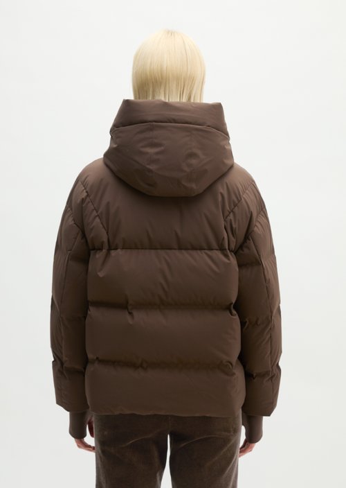 MOP x Function Relaxed Down Jacket — Burnt Coffee
