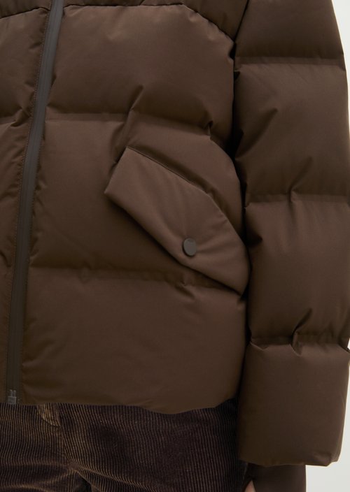MOP x Function Relaxed Down Jacket — Burnt Coffee
