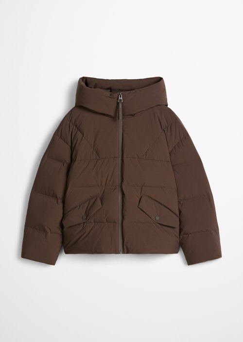 MOP x Function Relaxed Down Jacket — Burnt Coffee