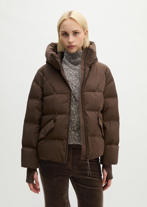 MOP x Function Relaxed Down Jacket — Burnt Coffee