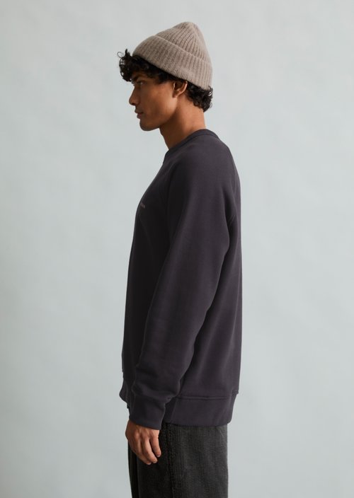 Relaxed-fit sweatshirt — Black