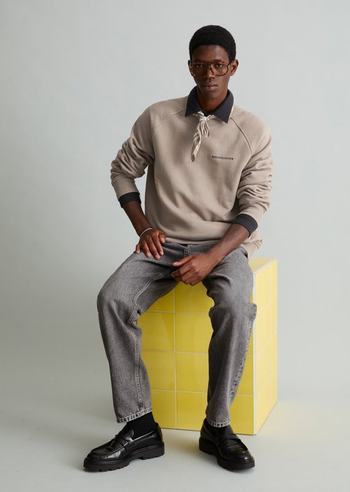 Relaxed-fit sweatshirt — Dolphin