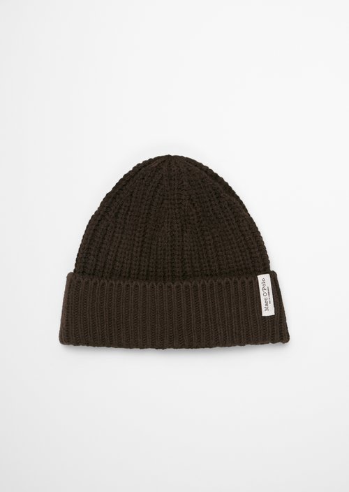 Knitted hat — Burnt Coffee