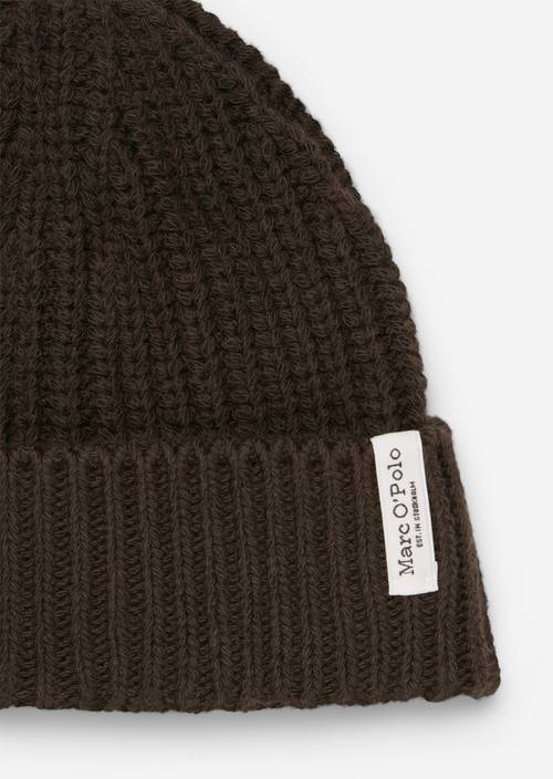 bonnet tricoté Burnt Coffee - Image du produit 2