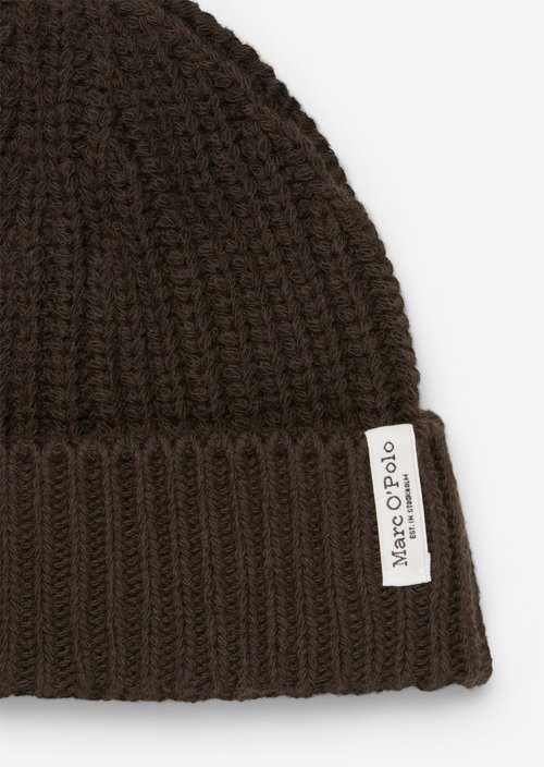 Knitted hat — Burnt Coffee